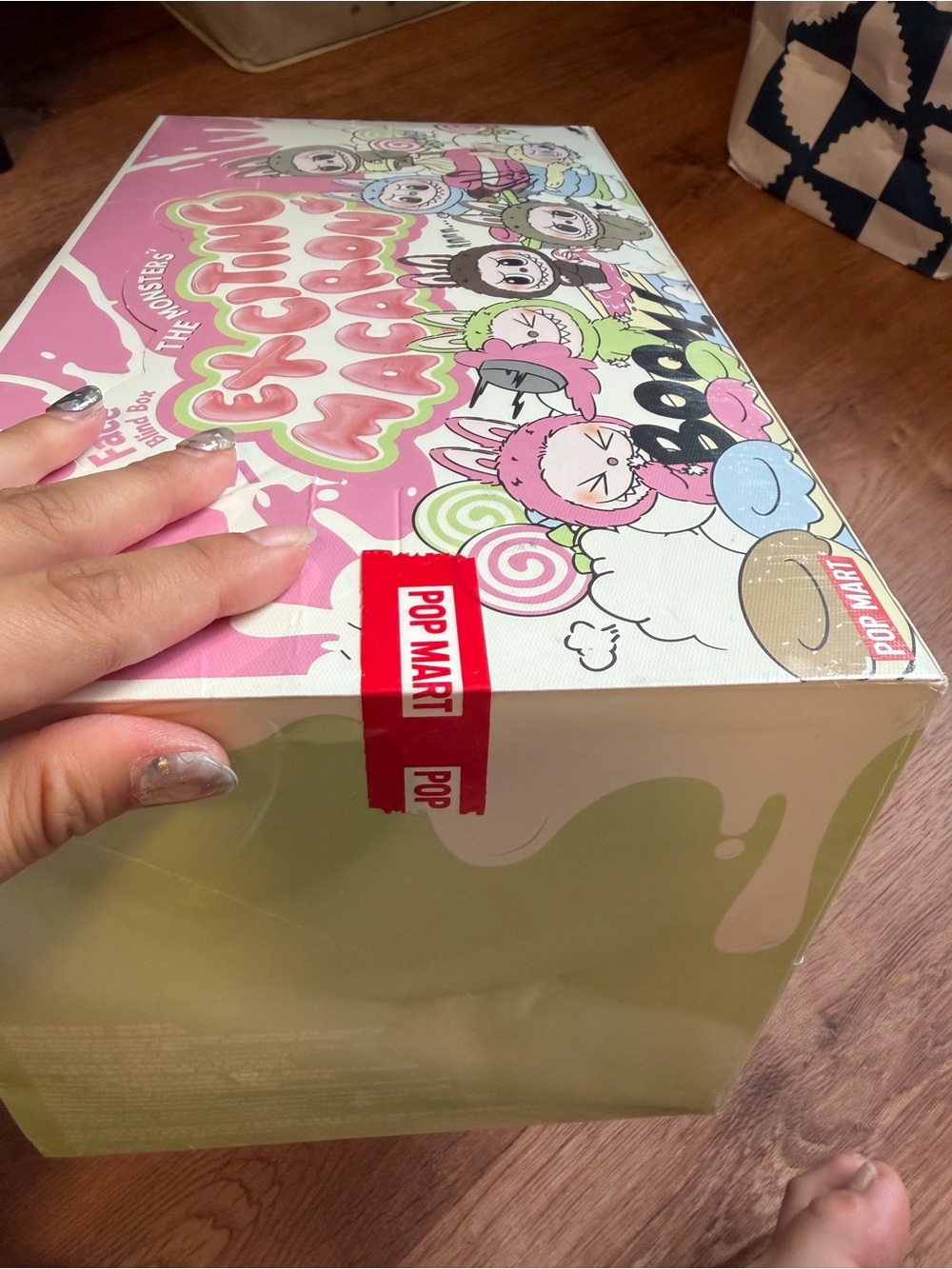 POP MART Kids Toy Collectible Box - Pink & Green